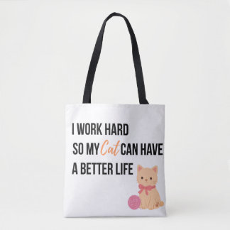 Cute Kat Liefhebber Boodschappentas Draagtas