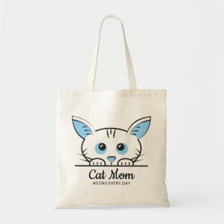 Cute Kat Moeder Boodschappentas Tote Bag