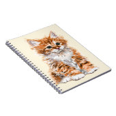 Cute Kat Notitieboek (Rechterzijde)