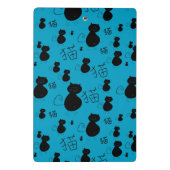 Cute kat patroon mini klembord (Achterkant)