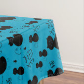 Cute kat patroon tafelkleed (Voorbeeld)