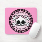 Cute Kat Skull Muismat (Met muis)