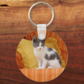 Cute Kat Sleutelhanger (Voorkant)