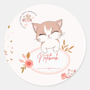 Cute kat stickers