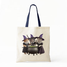 Cute Kat Trick-or-Treat Tas