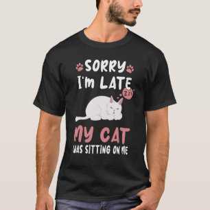 Cute Kat Voor Mannen Vrouwen Kat Grap Kitten Huisd T-shirt