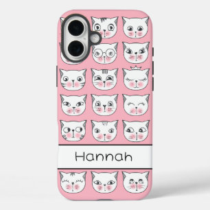 Cute Katten iPhone 16 Plus Hoesje