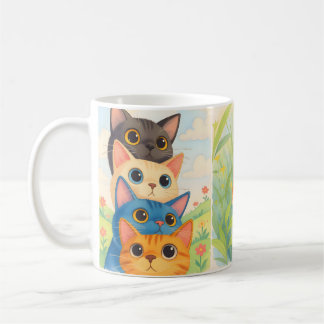 Cute Katten | Kat Vader Mok | Kat Moeder Mok | Kat