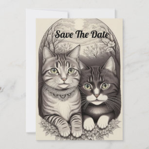 Cute Kattenkoppel Kaart