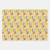 Cute kawaii animaux enveloppant du papier (Devant)