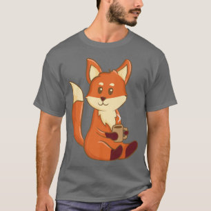 Cute Kawaii AnimeFo Drink koffieesthetisch Japan T-shirt