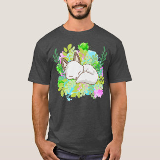 Cute Kawaii AnimeWhite Japan FoAesthetic Japanese  T-shirt