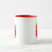 Cute Kawaii Apple Mok (Midden)