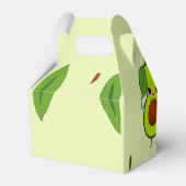 Cute kawaii avocado bedankdoosjes (Achterkant)