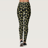 Cute Kawaii Avocado Pattern Leggings (Achterkant)
