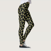 Cute Kawaii Avocado Pattern Leggings (Rechts)