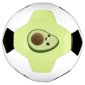 Cute Kawaii Baby Avocado Drawing Voetbal (Gedraaid)