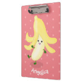 Cute kawaii banana cartoon klembord (Links)