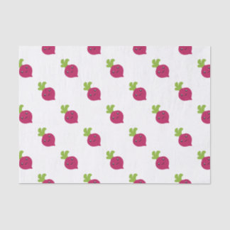 Cute Kawaii Beet Tissuepapier