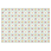 Cute Kawaii Breakfast Egg en Sandwich Pattern Tafelkleed (Voorkant (Horizontaal))