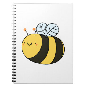 Cute Kawaii Bumble Bee Notitieboek