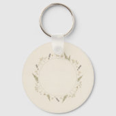 Cute Kawaii Bunny Face Keychain (Achterkant)