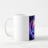 Cute Kawaii Bunny Galaxy Mug (Gauche)