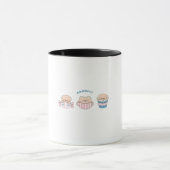 Cute Kawaii Cartoon Mug Mok (Midden)