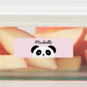Cute Kawaii Cartoon Panda Beer Kinder Labels (Aangebracht)