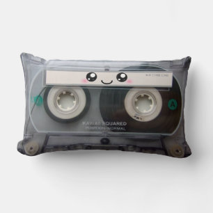 Cute Kawaii Cassettebandje kussen/kussen Kussen