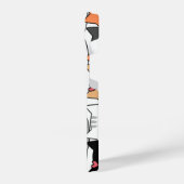 Cute Kawaii Cat Faces Pattern  iPhone Hoesje (Linkerkant)