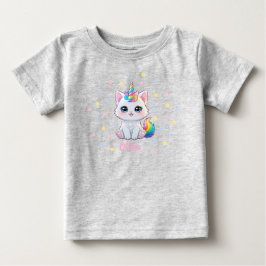 Cute Kawaii Caticorn Baby T-shirt