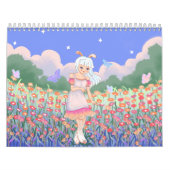 Cute Kawaii chibi filles Calendriers (Protection)