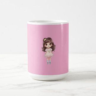 Cute Kawaii Chibi Girl Mug
