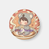 Cute Kawaii Chibi Koala Fridge Magnet Magneet (Voorkant)
