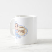 Cute Kawaii Chibi Nurse Giant Coffee Fuel Mug (Devant gauche)
