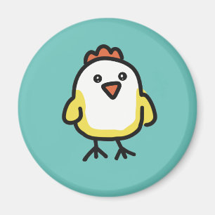 Cute Kawaii Chicken Chick Magneet