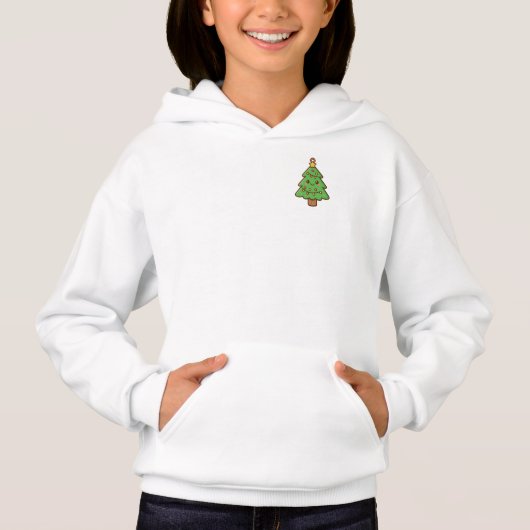 Cute Kawaii Christmas Tree Shirt • Cute Holiday Gi (Voorkant)