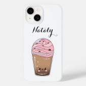 Cute Kawaii Coffee Case-Mate iPhone Case (Achterkant)