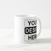 Cute Kawaii Coffee Mug | But First, Coffee | Smile (Devant droit)