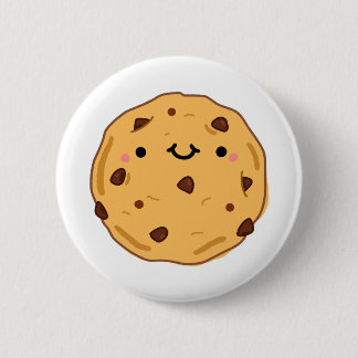 Cute Kawaii Cookie Ronde Button 5,7 Cm