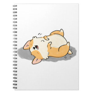 Cute Kawaii Corgi Dog Notitieboek
