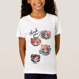 Cute Kawaii Dank Je Karakter T-Shirt