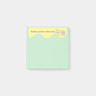 Cute Kawaii Dieren Stralen Positieve Vibe Post-it Post-it® Notes