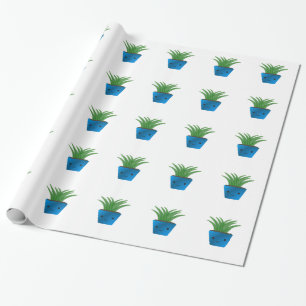 Cute kawaii Fern Cadeaupapier