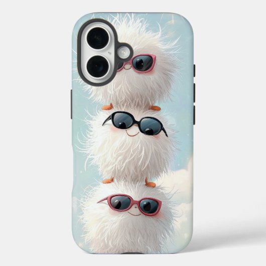 Cute Kawaii Fluffy Anime coque iphone (Verso)