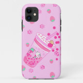 Cute Kawaii fraise iPhone 11 coque (Dos)