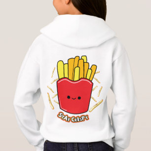 Cute Kawaii Franse Frieten “Blijf Croquant” KidsT-