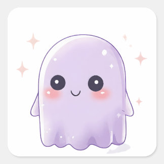 Cute Kawaii Geest Sticker | Halloween Esthetiek