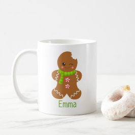 Cute Kawaii Gingerbrood Persoonlijke kerstMok Koffiemok